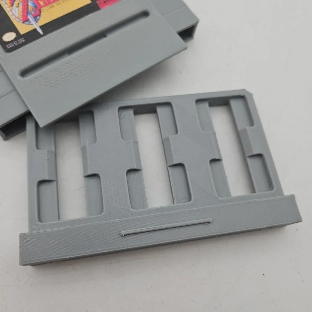 3D Printed Zelda SNES Cartridge Nintendo Switch Game Holder‎